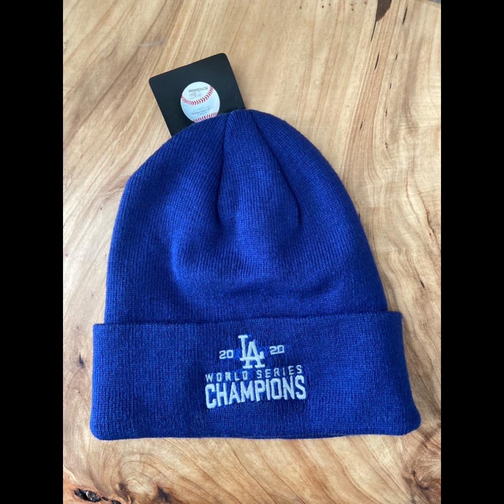 2020 WORLD CHAMPIONSHIPS DODGERS BEANIE